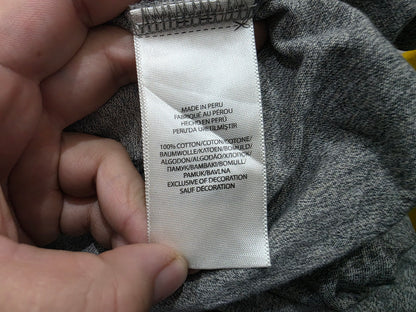 Playera Con Gorro Ralph Lauren Grande L Gris Pony Negro (Usado)
