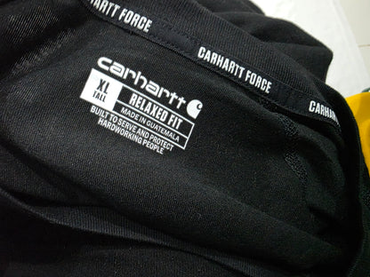 Playera Manga Larga Carhartt Xgrande Alto Relaxed Fit Negro (NUEVO)