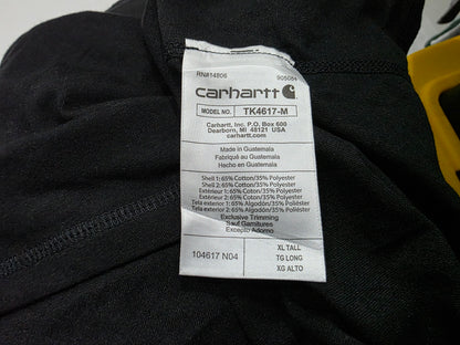 Playera Manga Larga Carhartt Xgrande Alto Relaxed Fit Negro (NUEVO)