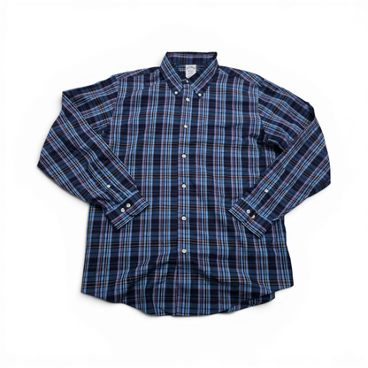 Camisa Brooks Brothers Xgrande Xl Regent Cuadro Azul (Usado)
