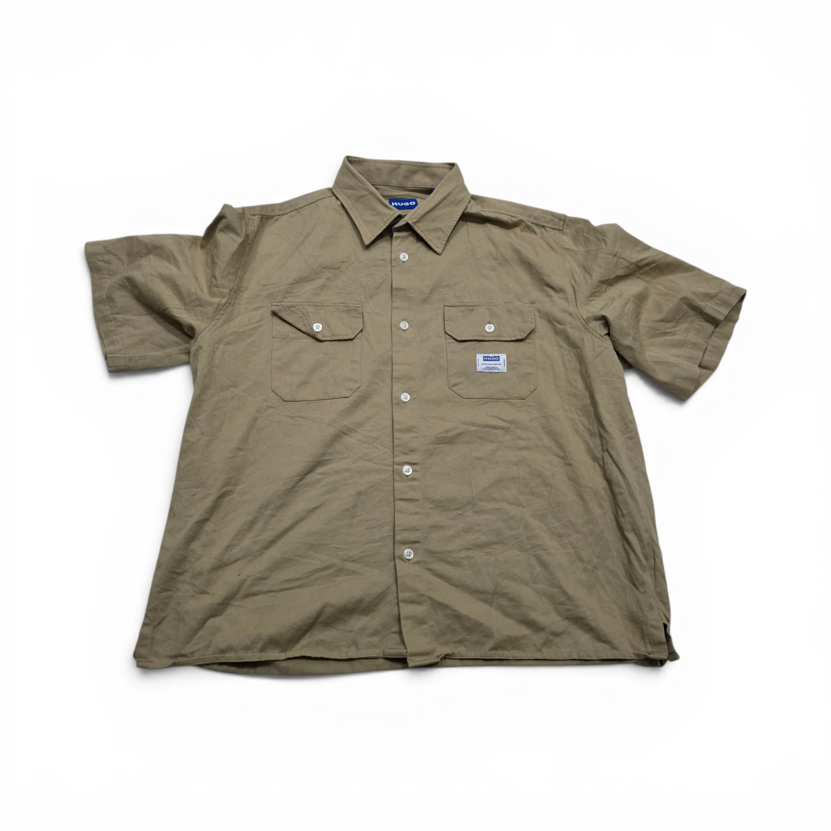 Camisa Oversized Hugo Boss Xgrande Cafe (Usado)