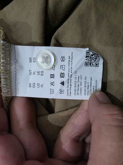 Camisa Oversized Hugo Boss Xgrande Cafe (Usado)