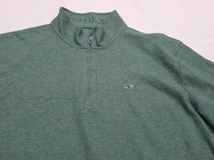 Sueter Vineyard Vines 2xl Verde Cierre Corto (Usado)