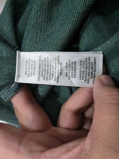 Sueter Vineyard Vines 2xl Verde Cierre Corto (Usado)