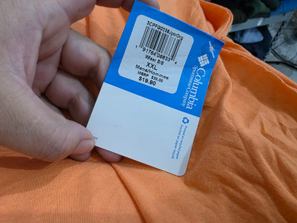 Playera Columbia 2xl Naranja Pez Espada (NUEVO)