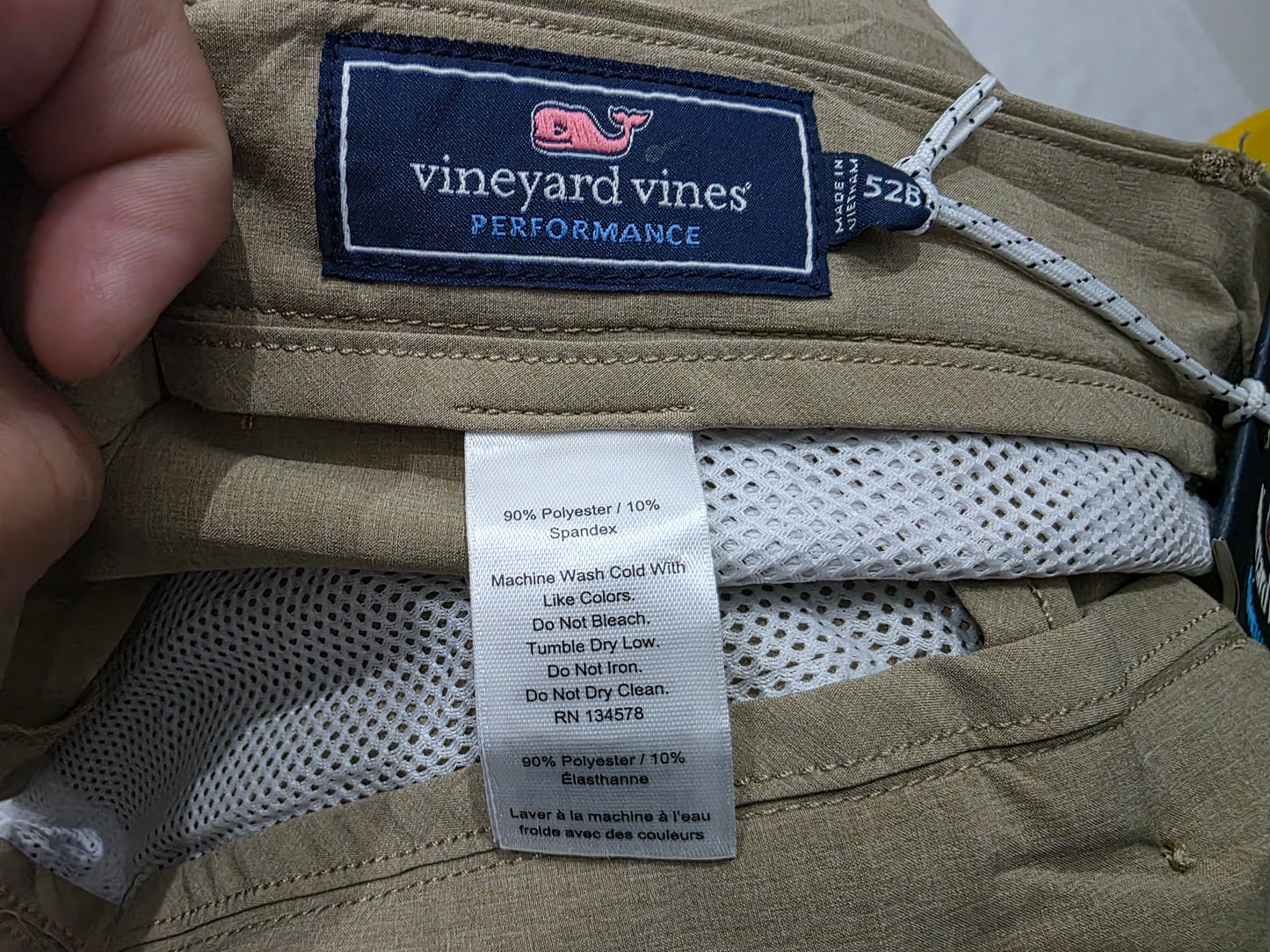 Bermuda Vineyard Vines Talla 52xb Performance Cafe