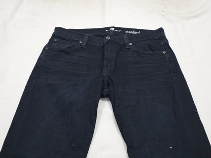 Pantalon For All Mankind 7 Standard 31 Azul Oscuro (Usado)