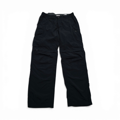 Pantalon Convertible Columbia 32x30 Recto Negro (Usado)