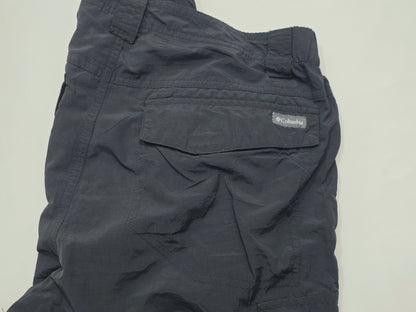 Pantalon Convertible Columbia 32x30 Recto Negro (Usado)