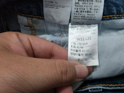 Pantalon Levis 505 32x32 Recto Azul (Usado)