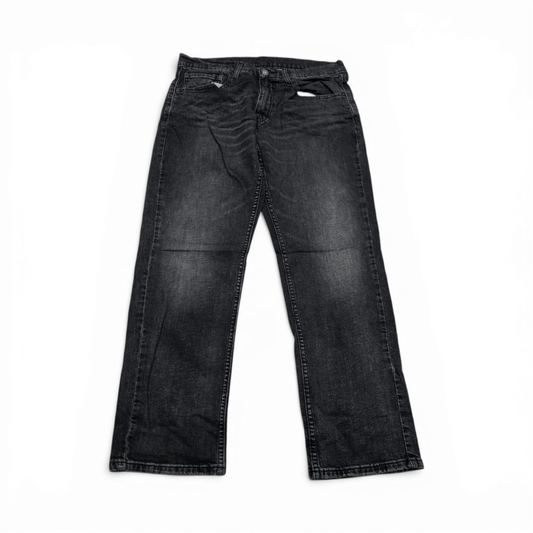 Pantalon 559 32x30 Relaxed Recto Negro Deslavado (Usado)