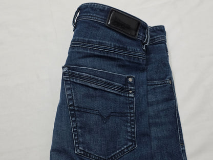 Pantalon Diesel 32x32 Krayver Skinny Azul (Usado)