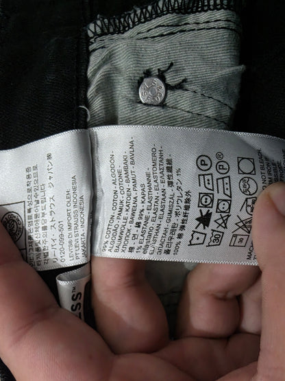 Pantalon Levis 512 32x34 Skinny Negro (Usado)