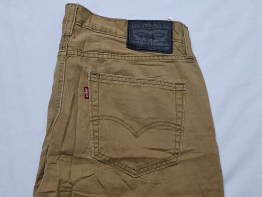 Pantalon Levis 514 33x30 Recto Cafe (Usado)