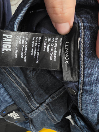Pantalon Paige 33 Azul Lennox (Usado)