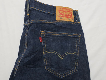 Pantalon Levis 541 33x30 Recto Azul Marinoi (Usado)