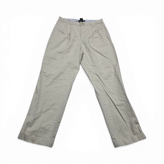 Pantalon Tommy Hilfiger 33x32 Recto Beige (Usado)