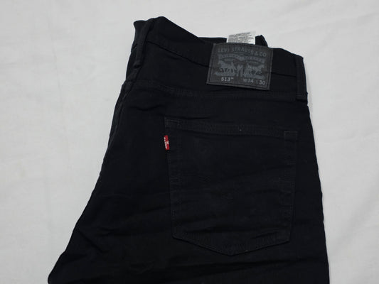 Pantalon Levis 513 34x30 Recto Negro (Usado)