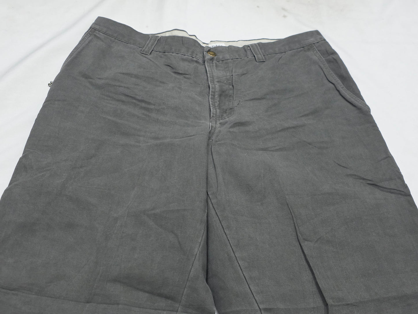 Pantalon Columbia 34x32 Recto Gris Deslavado (Usado)