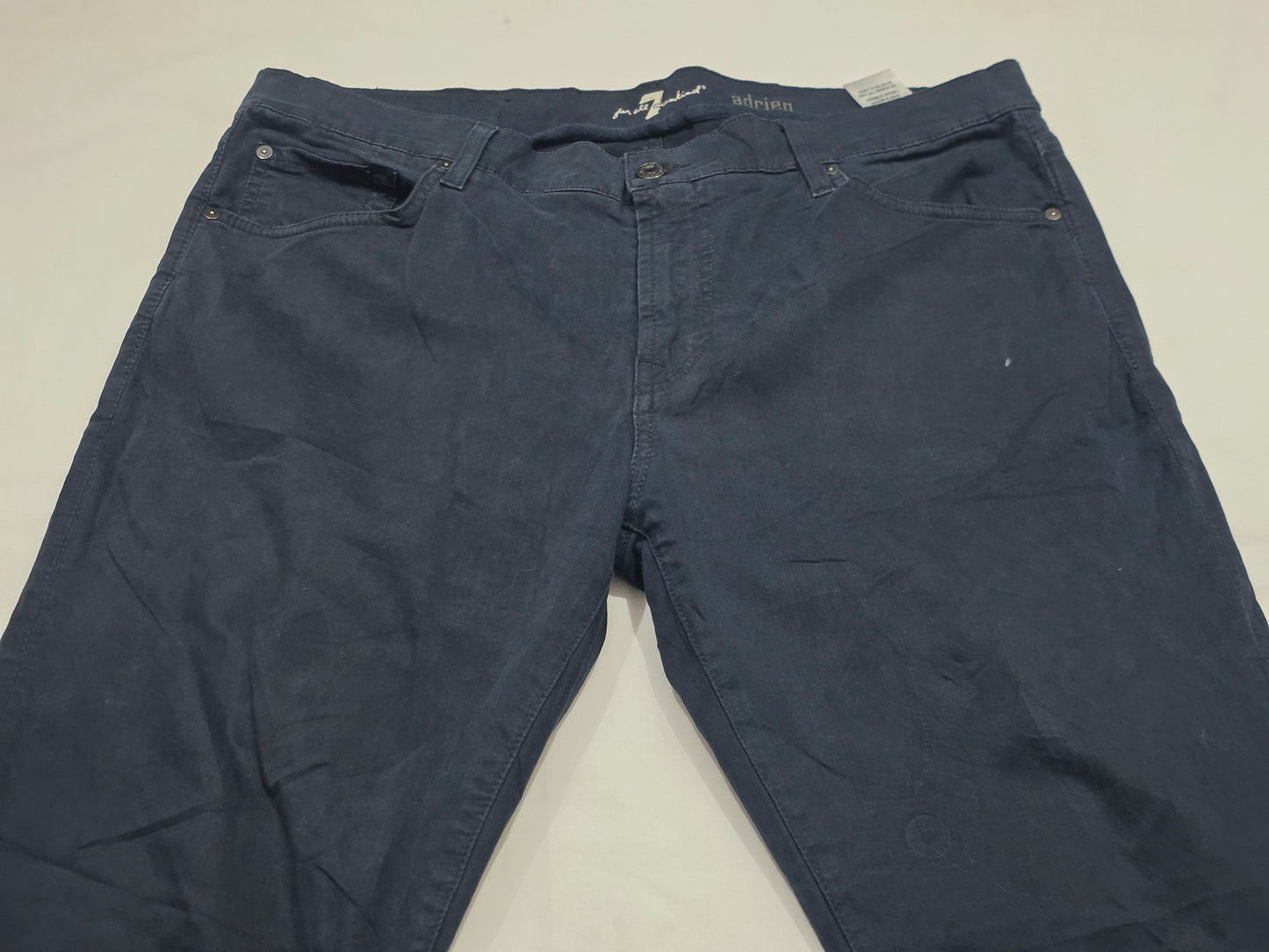 Pantalon For All Mankind 7 Adrien 36 Azul Marino (Usado)