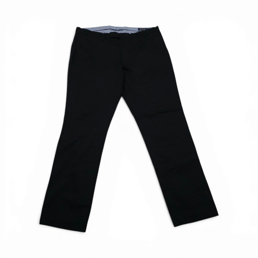 Pantalon Ralph Lauren 36x30 Stretch Slimfit Negro (Usado)