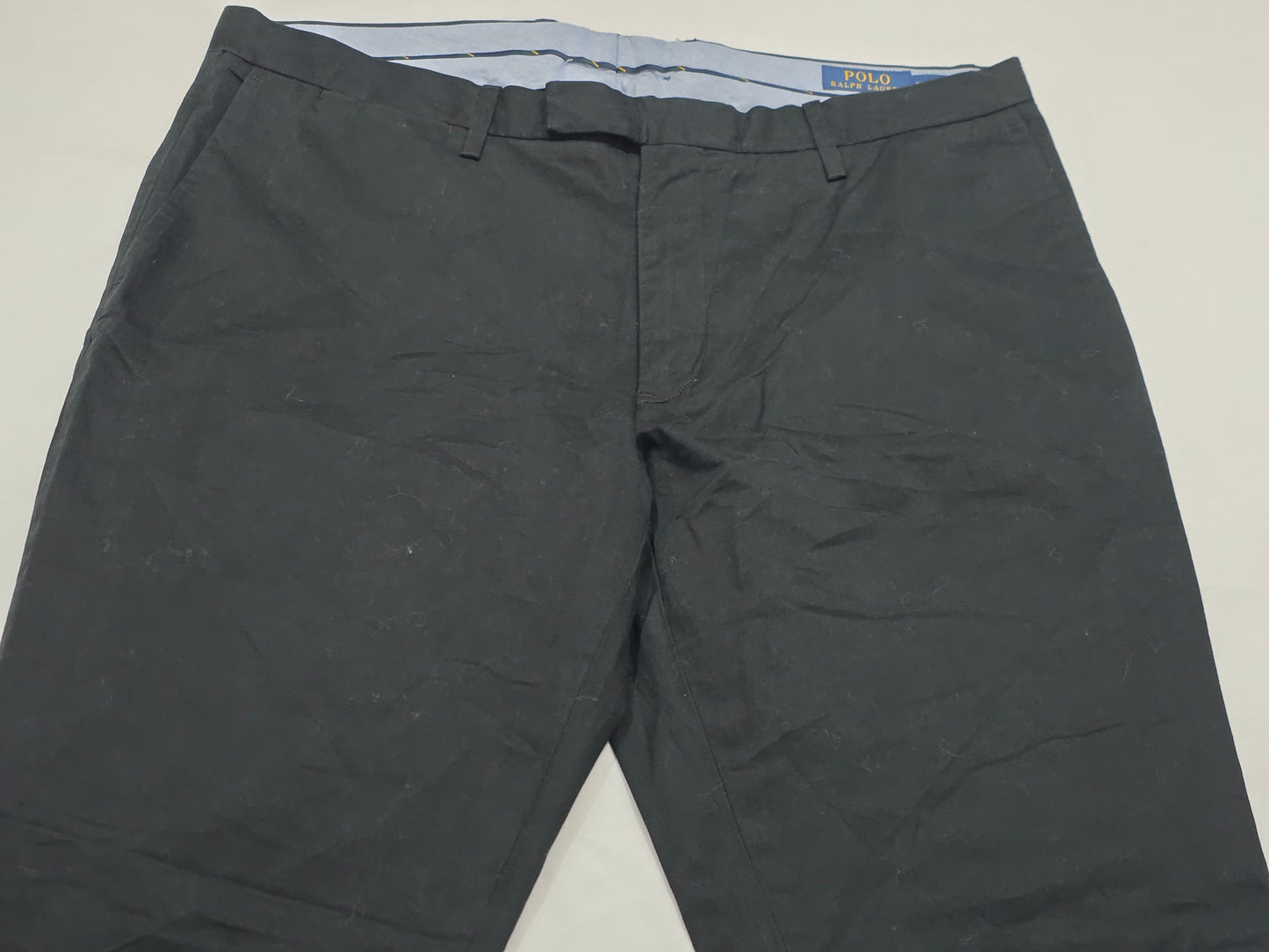 Pantalon Ralph Lauren 36x30 Stretch Slimfit Negro (Usado)