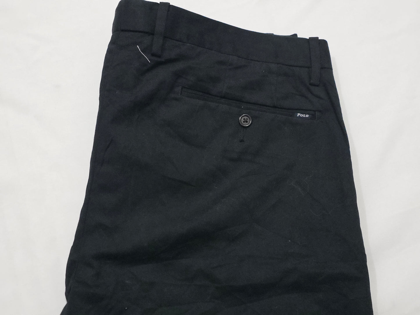 Pantalon Ralph Lauren 36x30 Stretch Slimfit Negro (Usado)