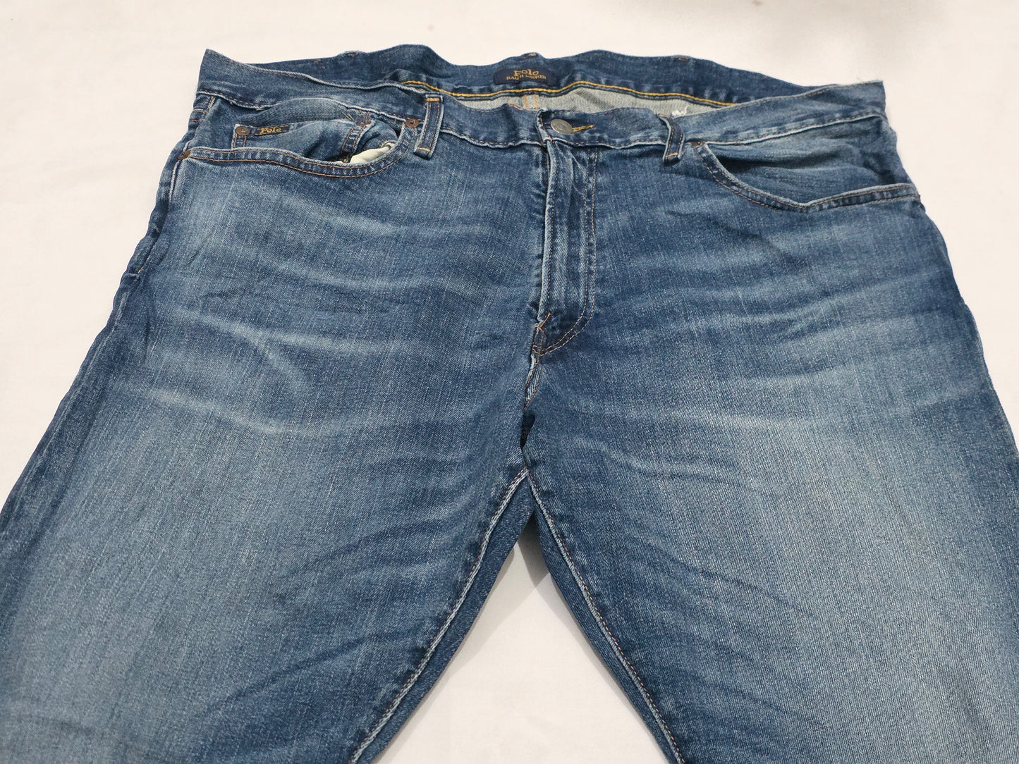Pantalon Ralph Lauren 38x30 Recto Azul (Usado)
