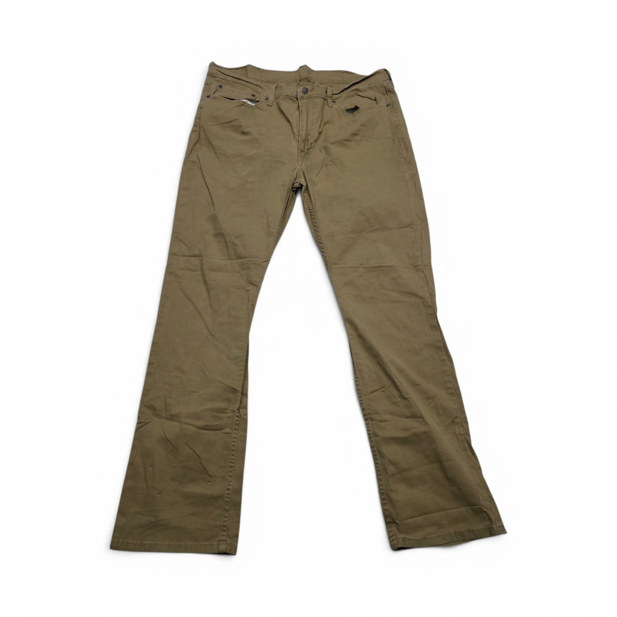 Pantalon Levis 514 38x32 Recto Cafe (Usado)