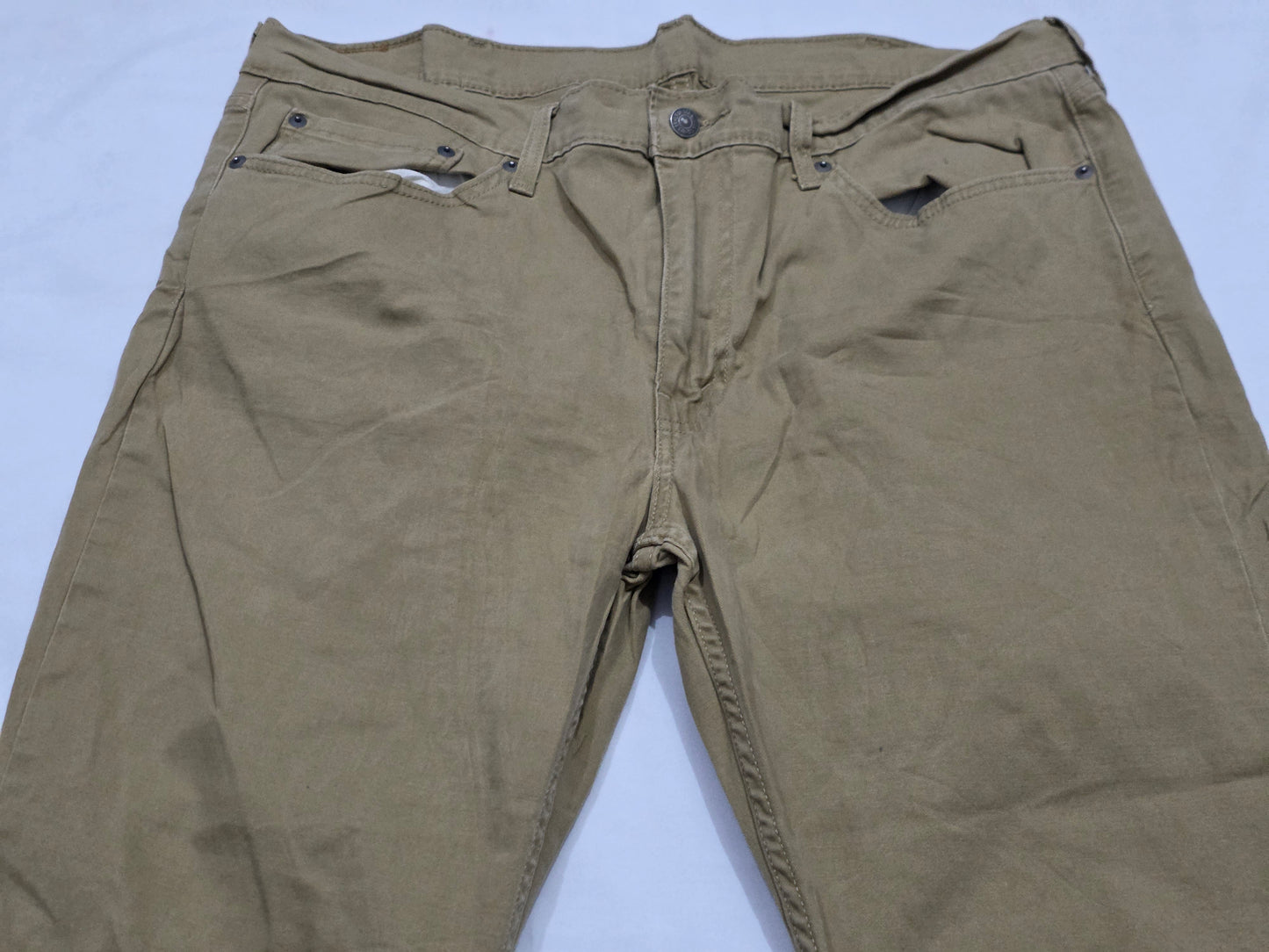 Pantalon Levis 514 38x32 Recto Cafe (Usado)
