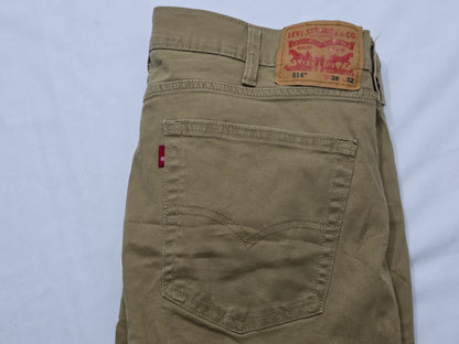 Pantalon Levis 514 38x32 Recto Cafe (Usado)