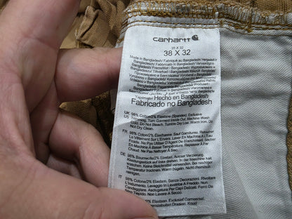 Pantalon Carhartt 38x32 Relaxed Fit Cafe Mostaza (Usado)