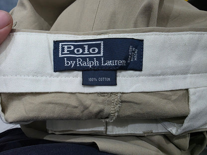 Pantalon Ralph Lauren 40x32 Recto Cafe Claro (Usado)