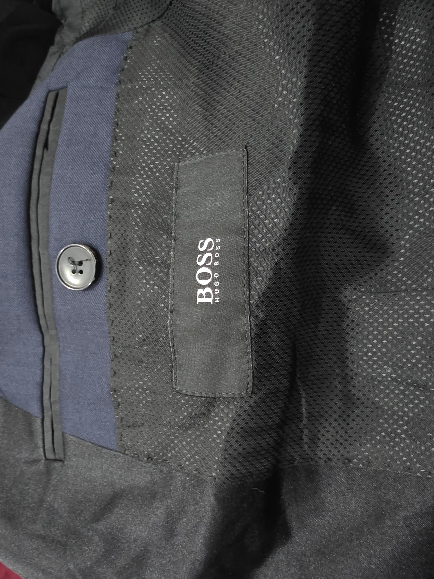 Saco Boss 36r Azul Marino (Usado)