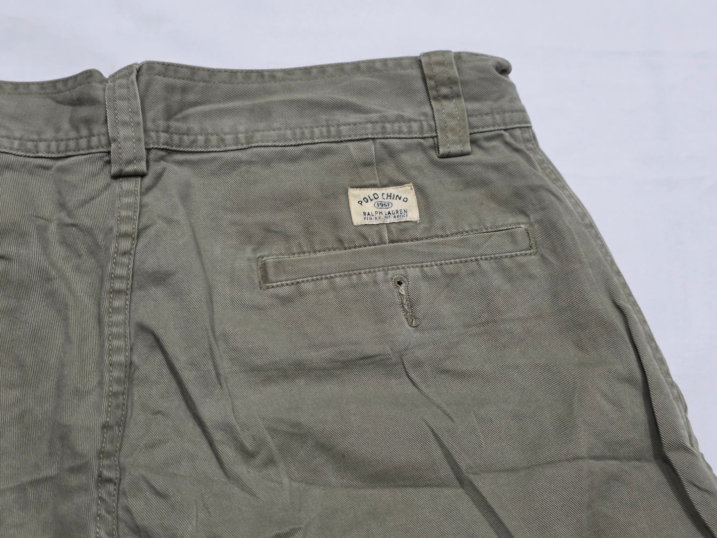 Bermuda Ralph Lauren Talla 30 Cargo Verde Deslavado (Usado)