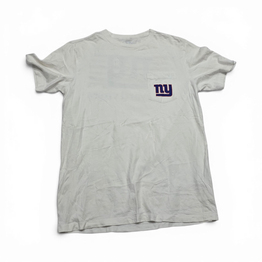 Playera Vineyard Vines Chico S Blanca Ny Giants (Usado)