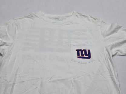 Playera Vineyard Vines Chico S Blanca Ny Giants (Usado)