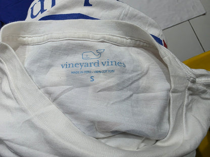 Playera Vineyard Vines Chico S Blanca Ny Giants (Usado)