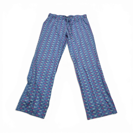 Pijama Vineyard Vines Chico S Azul Claro Ballenas (Usado)