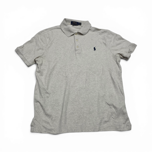 Playera Polo Ralph Lauren Mediana M Gris Classic Fit (Usado)
