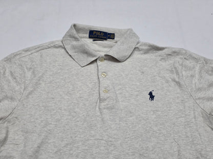 Playera Polo Ralph Lauren Mediana M Gris Classic Fit (Usado)