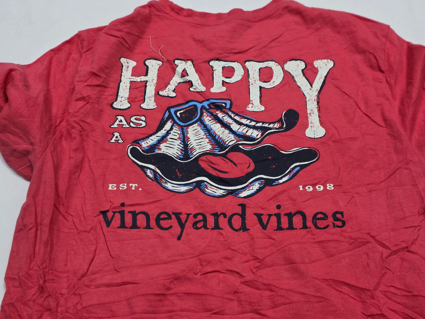 Playera Vineyard Vines Mediana M Coral Almeja (Usado)
