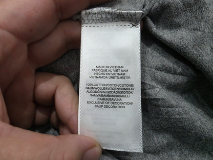 Playera Ralph Lauren Mediana M Gris Con Gorro Manga Larga (Usado)