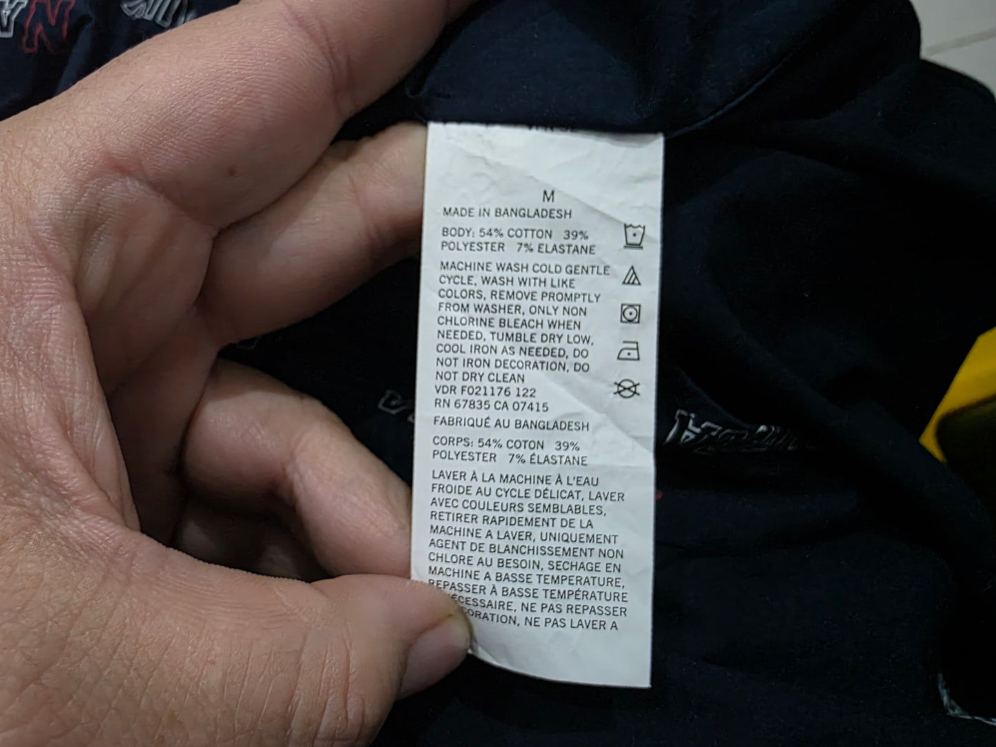 Camisa Manga Corta Nautica Mediana M Navtech Stretch Azul (Usado)