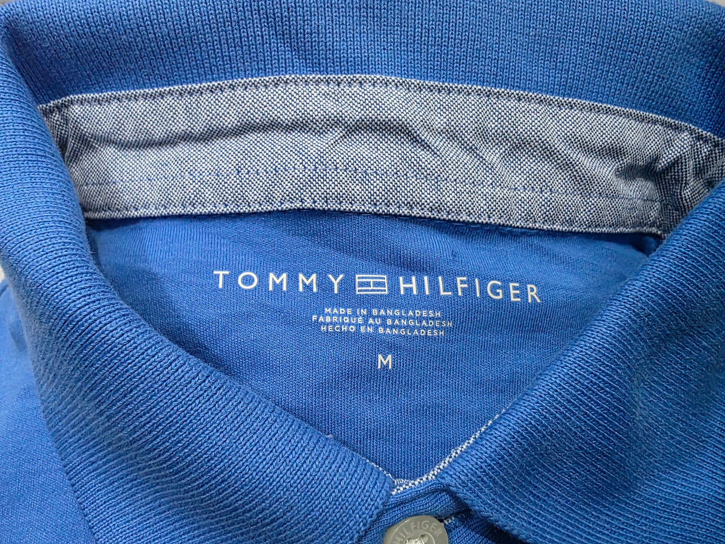 Playera Polo Tommy Hilfiger Mediana M Azul (Usado)