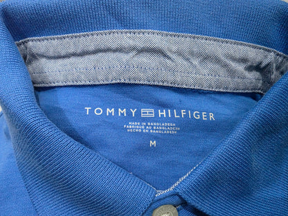 Playera Polo Tommy Hilfiger Mediana M Azul (Usado)