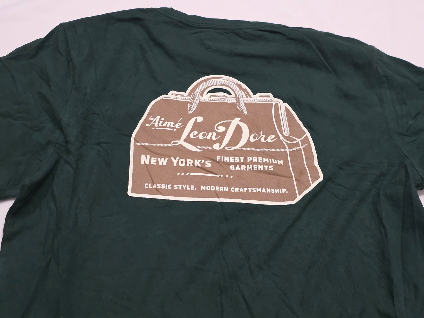 Playera Aime Leon Dore Mediana M Verde (Usado)