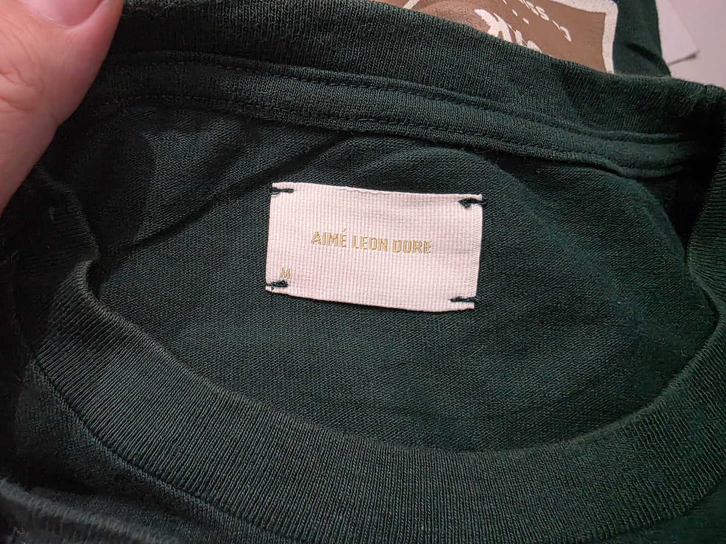Playera Aime Leon Dore Mediana M Verde (Usado)