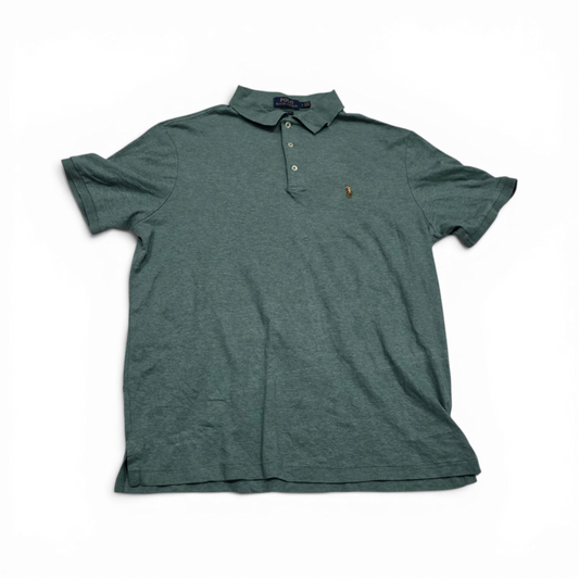 Playera Polo Ralph Lauren Grande L Classic Fit Verde (Usado)