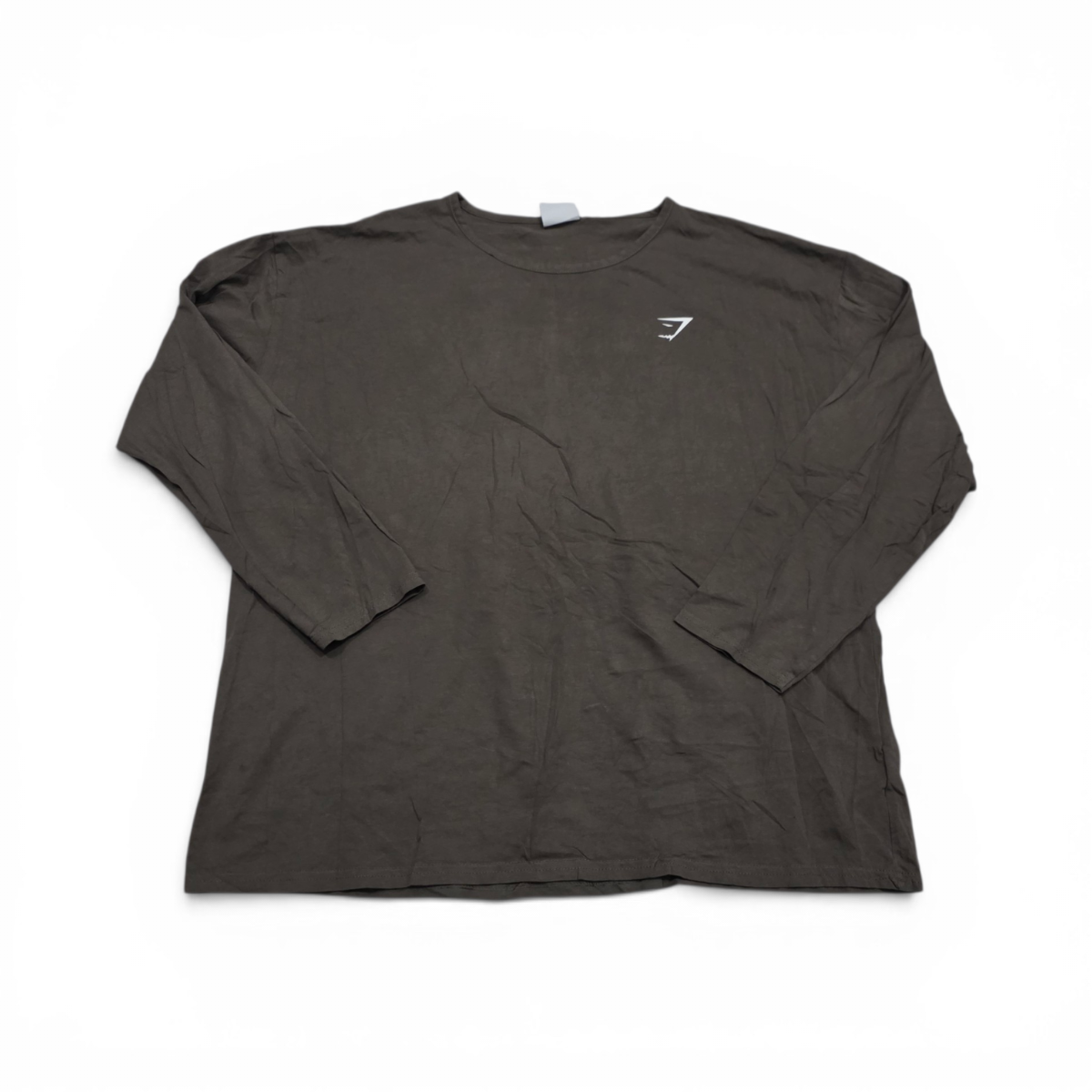 Playera Manga Larga Gymshark Grande L Cafe Deslavado (Usado)